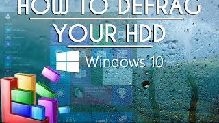 How To Defrag Windows 10 Hard Drive Beginners Tutorial [upl. by Enibas]