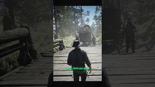 Arthur gets threatened by ODriscolls  Red dead redemption 2 Quickdraw [upl. by Safko]