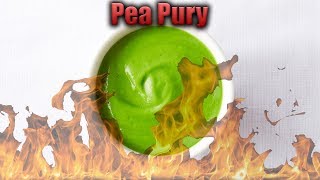 How To Make Pea Puree [upl. by Retsof81]