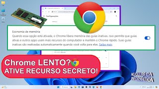 🤯 Chrome LENTO Ative ESSA Configuração SECRETA 🚀 [upl. by Unhsiv706]