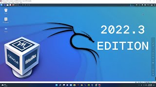 How to Install Kali Linux in VirtualBox 20223 Edition [upl. by Wolenik]