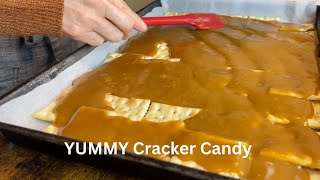 Cracker Candy  Perfect for the Holidays Its So Good [upl. by Hummel]