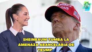 EnVivo Sheinbaum tumba la amenaza arancelaria de Trump [upl. by Carley]