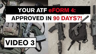 ATF eForms is Live eFile ATF Form 4 Short Suppressor Wait Times 2022 [upl. by Ybab]