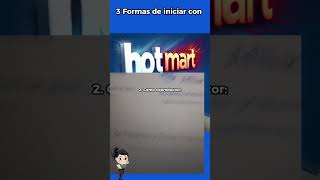 3 Formas de iniciar con Hotmart Emprendimientos digitales [upl. by Anair800]