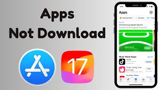 Cant download apps from App Store  How to Fix App Store Not Downloading Apps in iPhone amp iPad 2024 [upl. by Salema899]