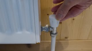 How to turn different radiator valves off [upl. by Anoiuq]