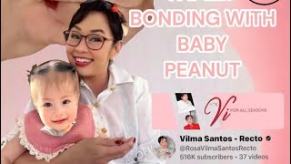 FAMILY BONDING WITH BABY PEANUT  Vilma Santos  Recto [upl. by Perrine]