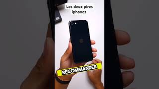 Les deux pires iphone de tout les tempsshorts smartphone iphone [upl. by Goraud]