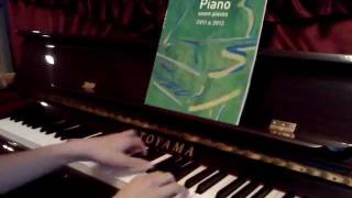 ABRSM Piano Grade 7 201112 C1 Kabalevsky Sonatina Op13 No1 Presto [upl. by Guod962]