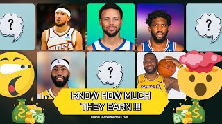 LeBron KD Embiid WHO Makes MORE NBA Salary SHOCKERS 202324 [upl. by Namdor]