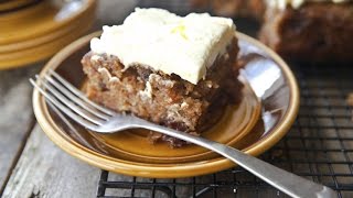 Easy Carrot Cake Recipe  The Frugal Chef [upl. by Vasti436]