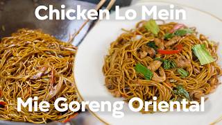 MIE GORENG AYAM RESTORAN  RESEP CHICKEN LO MEIN [upl. by Nna232]