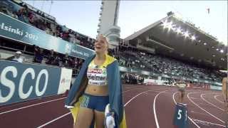 Moa Hjelmer Wins 400m in European Championships 2012 [upl. by Dace]