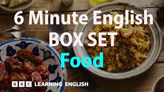 BOX SET 6 Minute English  Food English megaclass 30 minutes of new vocabulary [upl. by Henn506]