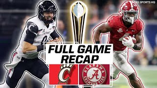 No 1 Alabama Continues CFP Dominance With Win Over No 4 Cincinnati  CFP Semifinals CBS Sports HQ [upl. by Addis]