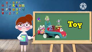 Words That Start With Letter T  Letter T For Toddlers And Preschoolers ‎happylearningkids481 [upl. by Nanete]