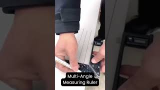 MultiAngle Measuring Ruler Your Guide to Perfect Angles [upl. by Hartzell]