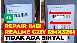 REPAIR IMEI REALME C21Y RMX3261 SPD WITH DFT PRO [upl. by Suirrad]