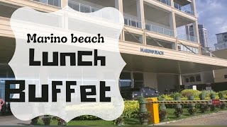 Marino beach hotel lunch buffet Rs 3400 [upl. by Perkins490]