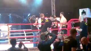 Salko Zildžić  Ulazak u ring 2352014 [upl. by Ecinert473]