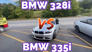 BMW 328i Vs BMW 335i [upl. by Aihseket]