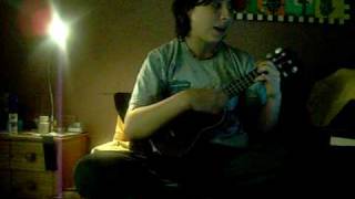 Leaning on the Lampost  Hermans Hermits ukulele cover [upl. by Cira]