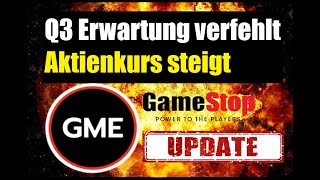 GAMESTOP AKTIE GME AKTIE UPDATE 🚀🚀🚀 EARNINGS CALL Q3 ZAHLEN ✅ AKTIENKURS  10 ✅ SHORT INTEREST 22 [upl. by Mccord427]