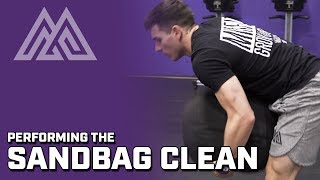 How to Perfect the Sandbag Clean [upl. by Pius495]