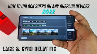 OnePlus BGMI 90 FPS Problem Solved 2022  Unlock 90FPS in any OnePlus 789 amp Nord Phone [upl. by Aronow]