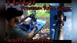 TexasPrecisionOptics Sniper VT59X39X56mm Scope [upl. by Aneet907]