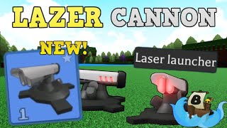 SECRET Laser Cannon In Build A Boat For Treasure NEW [upl. by Nilahs]