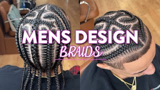 Mens Design Braids [upl. by Novyart]