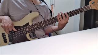 The Hollies  Long Cool Woman In A Black Dress bass cover [upl. by Yeorgi]