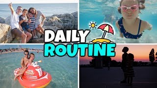 DAILY ROUTINE AL MARE Famiglia GBR  Speciale 900000 iscritti [upl. by Bethesda]