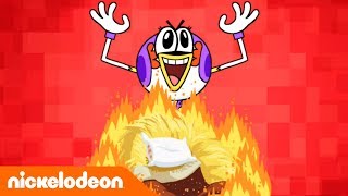 Breadwinners  Ketta Se Muda  Nickelodeon en Español [upl. by Weber62]