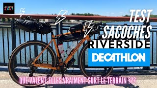 Grand Test Sacoches RIVERSIDE by DECATHLON 😊 Bonne ou Mauvaise affaire [upl. by Yrevi308]