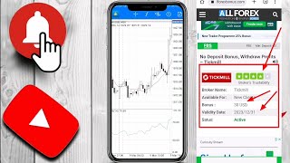 No Deposit Bonus Withdraw Profits – Tickmill no deposit bonus [upl. by Atiekram460]