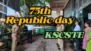 75th Republic Day kscste Shastra Bhavan Pattom republicday [upl. by Nama]