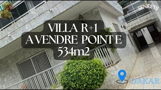 Villa R1 à vendre Point E Dakar [upl. by Helyn]