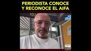 Periodista conoce y reconoce el AIFA [upl. by Adigun354]