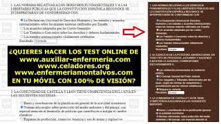 Haz todos los test de auxiliarenfermeriacom celadoresorg y enfermeriamontalvoscom en tu móvil [upl. by Cahan]