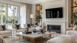 Luxury Living Room Design amp Decorating Ideas  Interior Designs [upl. by Blondy663]