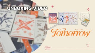 TXT  MINISODE 3TOMORROW UNBOXING VIDEO  Album Giveaway txt tomorrowxtogether minisode3 kpop [upl. by Ozan]