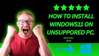 How to Install Windows11 on Unsuppored Pc [upl. by Abbottson267]