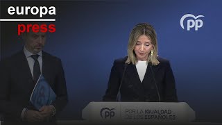 El Partido Popular pone condiciones a su voto en el Senado sobre objetivos de déficit [upl. by Hairahcaz]