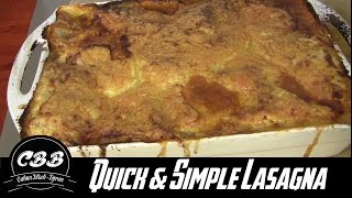 Quick amp Simple Lasagna  From the Garden to the Plate [upl. by Nevla]