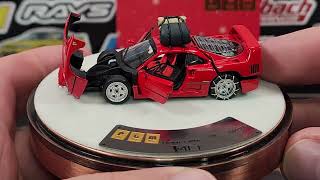 Showcase Private Goods Models PGM Snow Drift Ferrari F40 [upl. by Attolrac327]