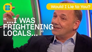 Why Did Bob Mortimer Get Ordered Out of Town By the Police  Would I Lie to You  Banijay Comedy [upl. by Aisha]