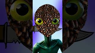 ASMR Alien Care asmr animation short satisfying [upl. by Duer573]